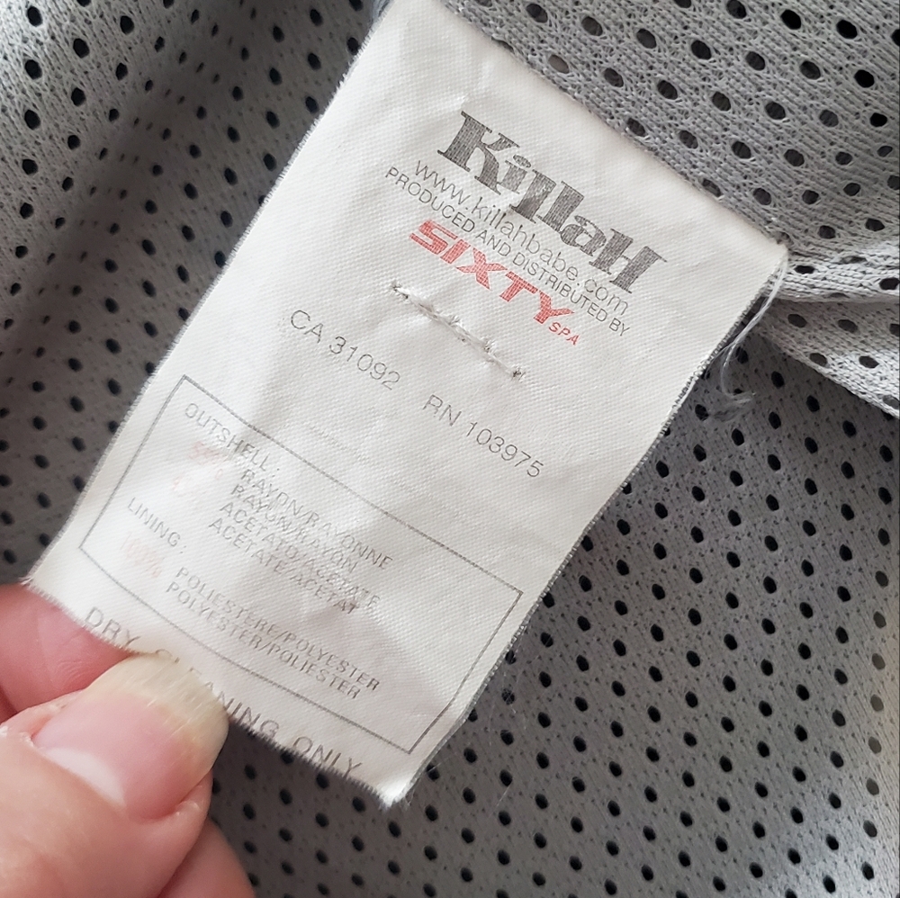 Vintage Killah Miss Sixty Varcity Track Bomber Satin Jacket - Picture 10 of 13